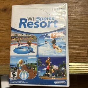 Wii sport resort. With 12 sports